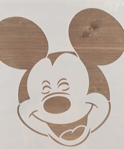 Șablon - Happy Mickey Mouse - 20x20 cm