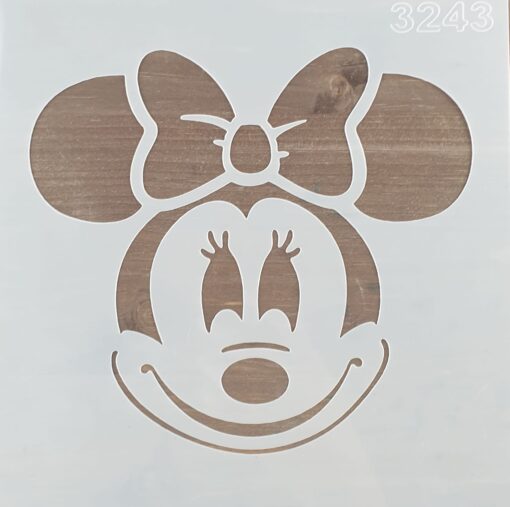 Șablon – Minnie – 20×20 cm 1