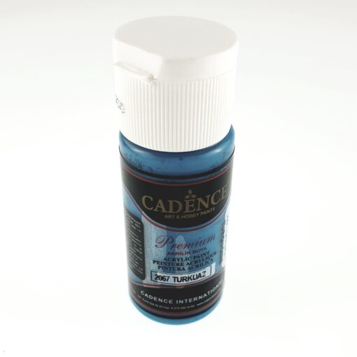 Vopsea acrilică – turquoise – CADENCE – 25 ml 1