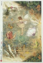 Hârtie de orez - Fairie - A4