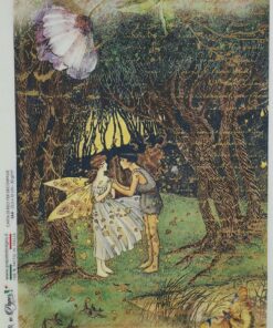 Hârtie de orez - Fairies - A5