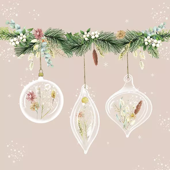 Șervețel - Potpourri Baubles - 33x33 cm 1 Șervețel - Potpourri Baubles - 33x33 cm