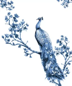 Șervețel - Royal Peacock - 33x33 cm