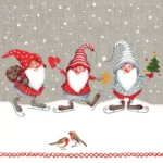 Șervețel - Skating Dwarfs - 25x25 cm