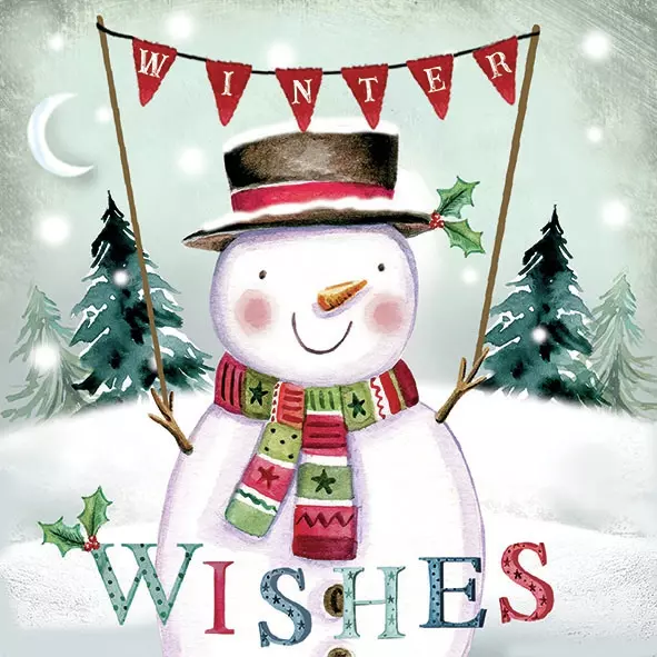 Șervețel - Winter Wishes - 33x33 cm 1 Șervețel - Winter Wishes - 33x33 cm