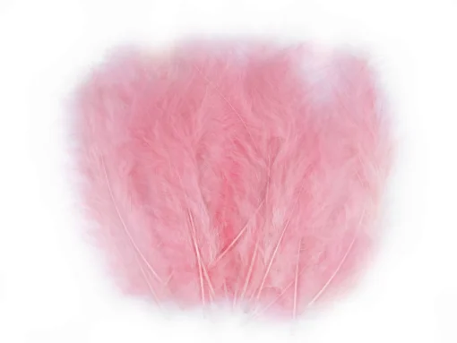 Pene decorative struț - 9-16 cm - roz pudrat 1