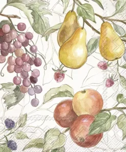 Șervețel - Country Fruits - 33x33 cm