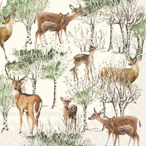 Șervețel - Deer Grove -33x33 cm 1