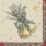 Șervețel - Festive Melody - 33x33 cm