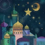 Șervețel - Minarettes - 33x33 cm