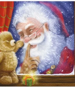 Șervețel - Surprise for Santa - 33x33 cm