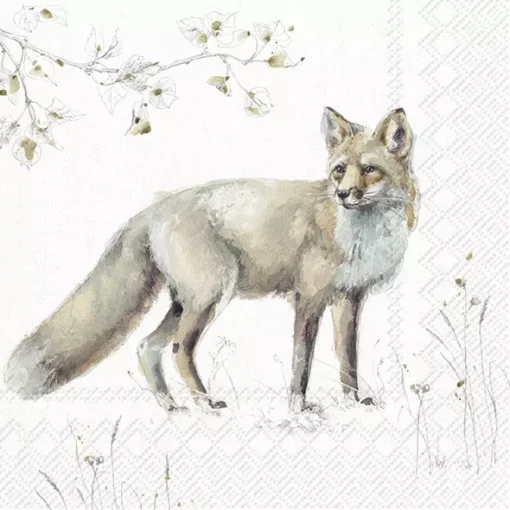 Șervețel – Woodland Fox – 33×33 cm 1
