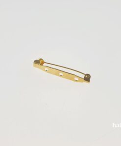 Bază broșă - auriu - 3,5 cm