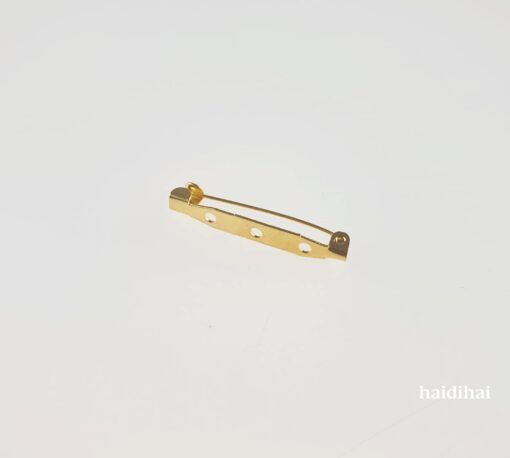 Bază broșă - auriu - 3,5 cm 1