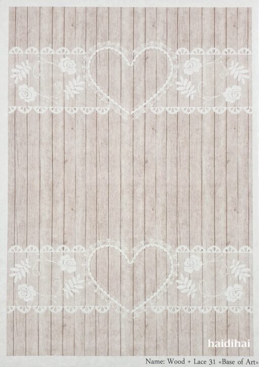 Hârtie decoupage – Wood and Lace 31 – A4 1