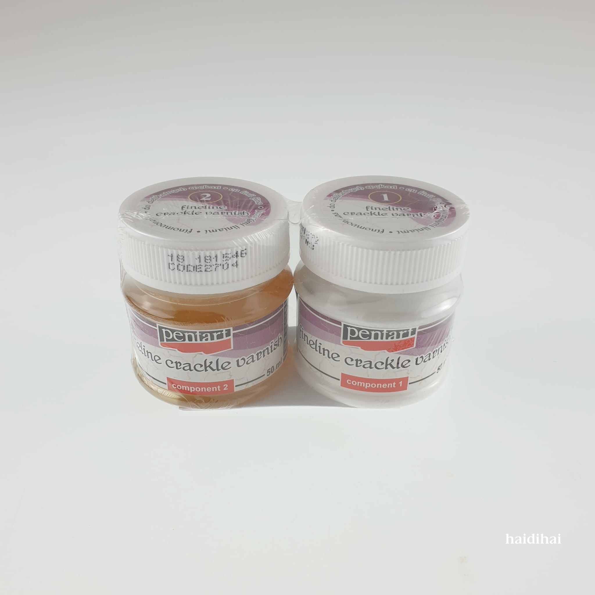 Lac crăpare bicomponent Fineline - Pentart - 50 ml 1 Lac crăpare bicomponent Fineline - Pentart - 50 ml