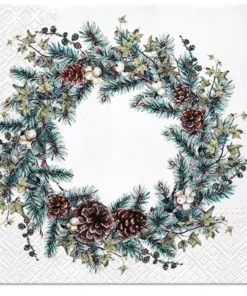 Șervețel - Christmas Ring - 33x33 cm
