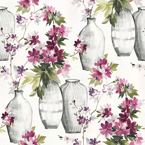 Șervețel - Flores en Jarrones - 33x33 cm 1 Șervețel - Flores en Jarrones - 33x33 cm