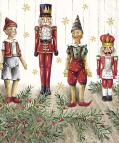 Șervețel - Gepettos Christmas - 33x33 cm