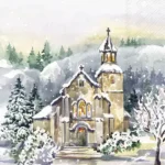 Șervețel - Holy Church - 33x33 cm