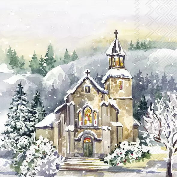 Șervețel - Holy Church - 33x33 cm 1 Șervețel - Holy Church - 33x33 cm