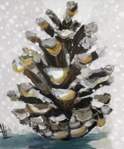 Șervețel - Pinecone Portrait - 33x33 cm