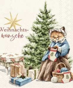 Șervețel - Winter Wunsche - 33x33 cm