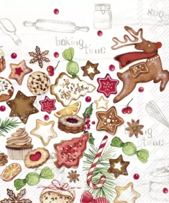 Șervețel - Wonderland Treats - 33x33 cm