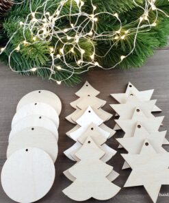 Set decorațiuni Crăciun - 15 piese