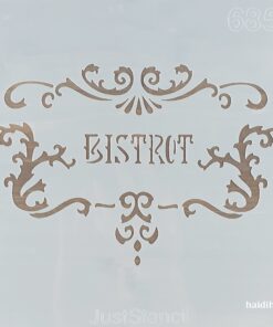Șablon – Bistro – 20x20 cm