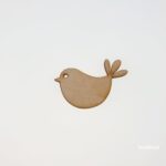Figurina decorativa - pasare - 6x3,5 cm