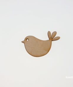 Figurină decorativă - pasăre - 6x3,5 cm