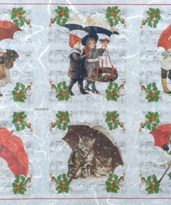 Hârtie de orez - Children with Pets - A4