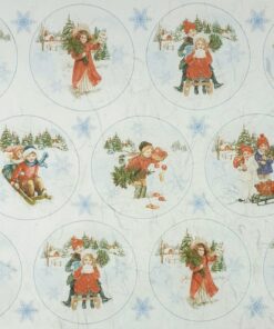 Hârtie de orez - Happy Children – 32x45 cm