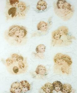 Hârtie de orez - The Little Angels - 32x45 cm