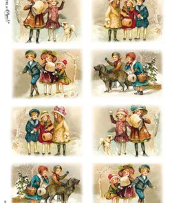 Hârtie de orez – Children – A5