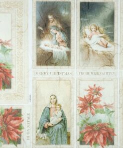 Hârtie de orez – The Nativity Scene - 32x45 cm