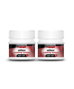 Lac crăpare bicomponent - Velour - 50ml - Pentart