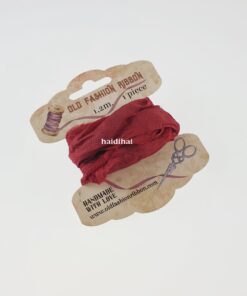 Panglică bobină - Christmas Red – 1.2 m