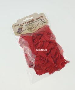 Panglică decorativă - Red - set 5 buc