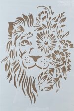 Șablon - Flower Leo - 20x30 cm