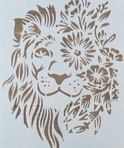 Șablon - Flower Leo - 20x30 cm