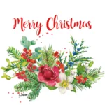 Șervețel - Flora Christmas - 33x33 cm