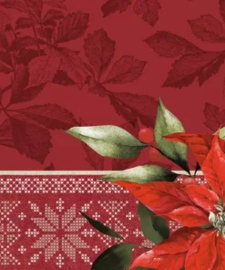 Șervețel - God Jul red - 25x25 cm