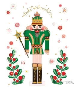 Șervețel - Nut Cracker - 33x33 cm