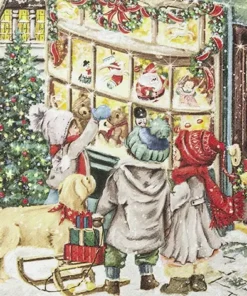 Șervețel - Toy Shop - 33x33 cm