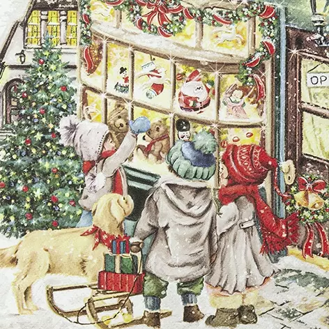 Șervețel - Toy Shop - 33x33 cm 1 Șervețel - Toy Shop - 33x33 cm