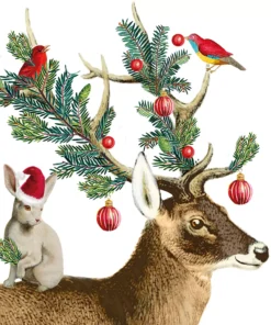 Șervețel - X-Mas Buddies - 33x33 cm