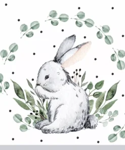 Șervețel - Sweet Bunny - 33x33 cm