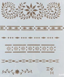 Șablon - Bordure Pattern - 30x30 cm